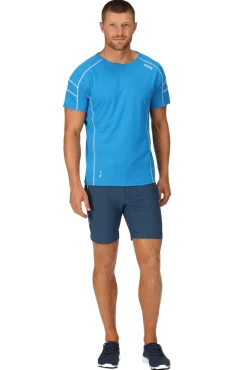 Regatta Camiseta Virda Iii Azul Medio Sale