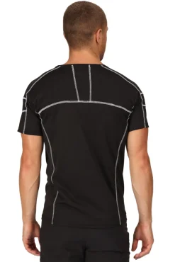 Regatta Camiseta Virda Iii Negro Clearance