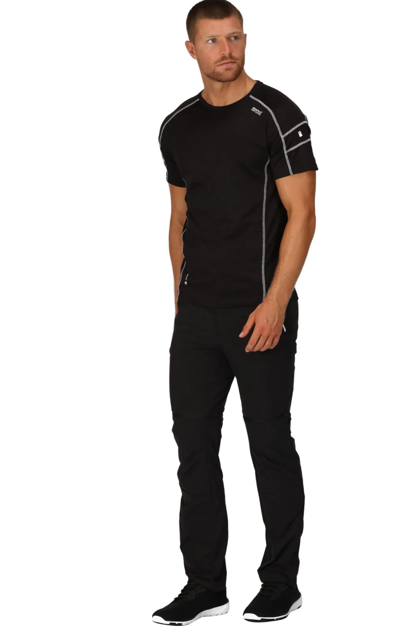 Regatta Camiseta Virda Iii Negro Clearance