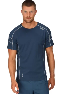Regatta Camiseta Virda Iii Azul Medio Online