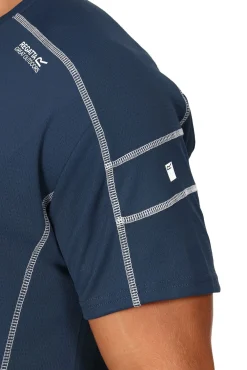 Regatta Camiseta Virda Iii Azul Medio Online