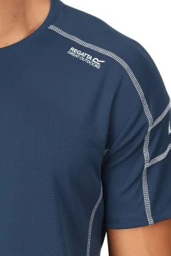 Regatta Camiseta Virda Iii Azul Medio Online
