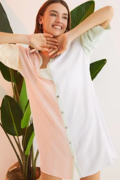 Women'secret Camisola Rayas Multicolor Estampado Hot