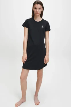 Calvin Klein Camison De Algodon Con Logotipo De Negro Online