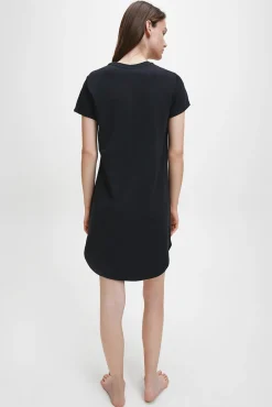 Calvin Klein Camison De Algodon Con Logotipo De Negro Online