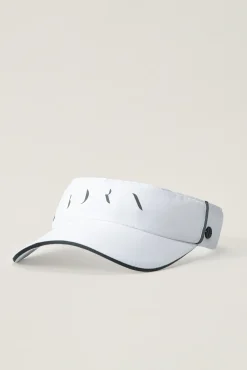 Born Living Yoga Caps Visor White Blanco New