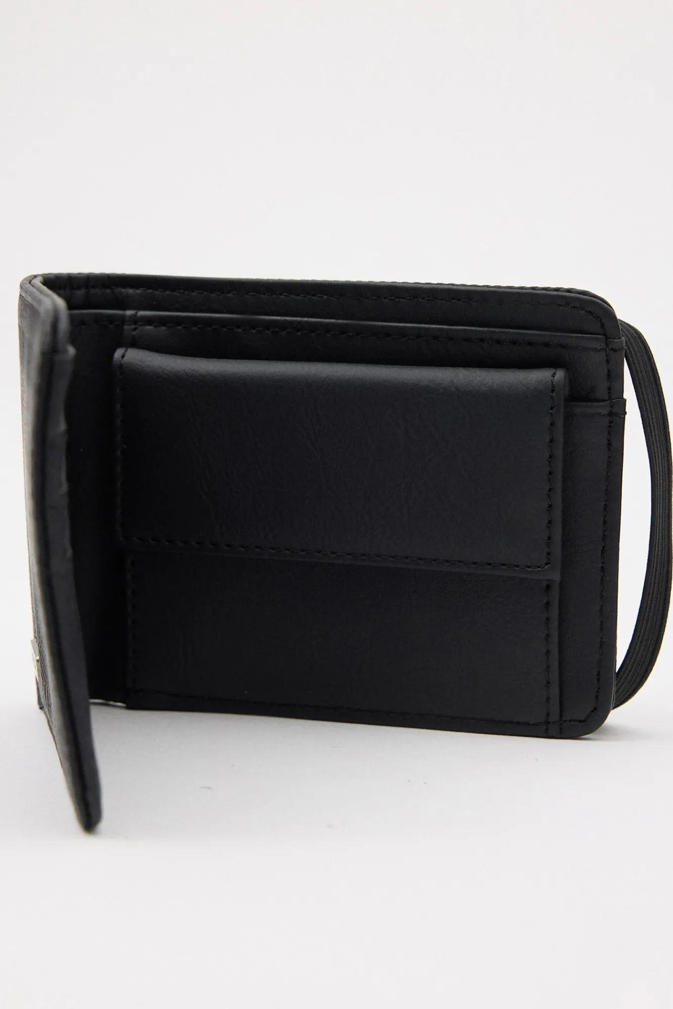 Inside Cartera Cierre Elastico Hombre Negro Discount
