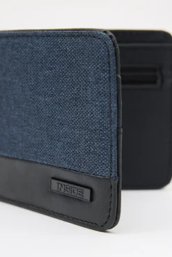 Inside Cartera Lona Azul Hombre Azul Oscuro Online