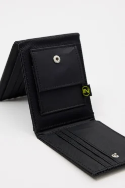 Inside Cartera Nylon Con Textura Negro