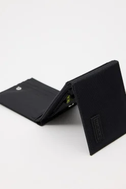 Inside Cartera Nylon Con Textura Negro