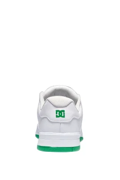 DC Shoes Central - Zapatillas De Cuero Para Hombre Blanco Outlet