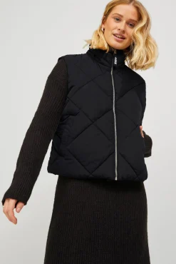 Jack & Jones Chaleco Acolchado Negro Discount
