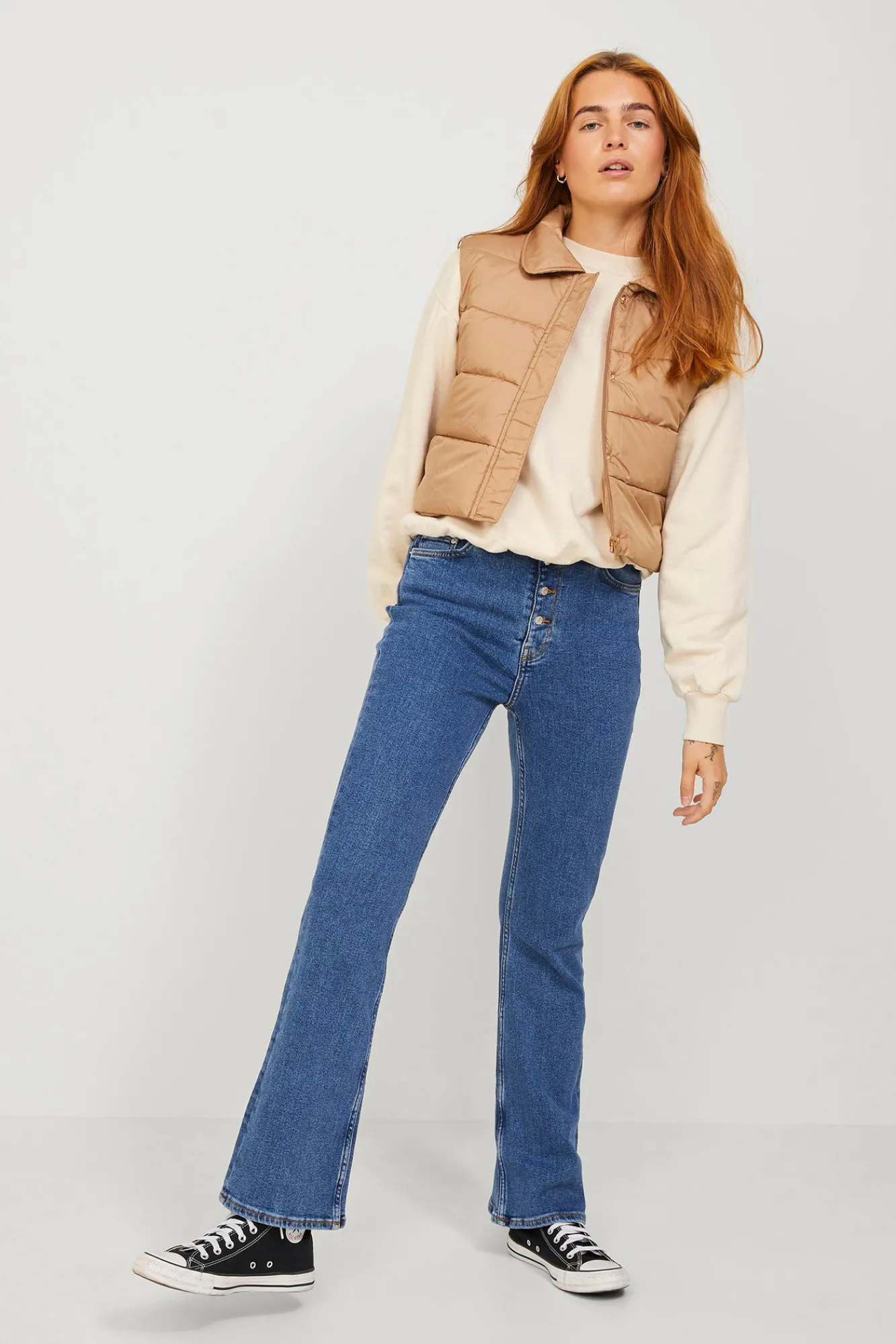 Jack & Jones Chaleco Acolchado Marron Medio Outlet