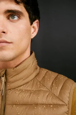 * Chaleco Acolchado Beige Hot