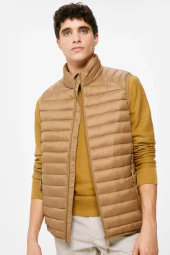 * Chaleco Acolchado Beige Hot