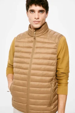 * Chaleco Acolchado Beige Hot