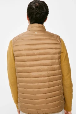 * Chaleco Acolchado Beige Hot