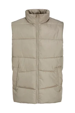 Jack & Jones Chaleco Acolchado Beige Hot