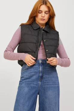 Jack & Jones Chaleco Acolchado Negro Discount