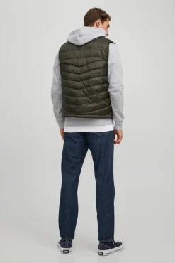 Jack & Jones Chaleco Acolchado Verde Outlet