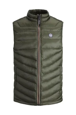 Jack & Jones Chaleco Acolchado Verde Outlet