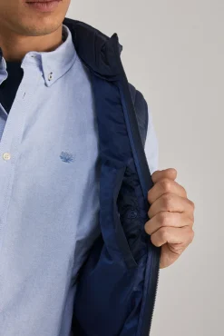 * Chaleco Acolchado Azul Oscuro Discount