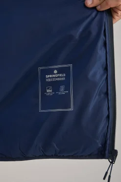 * Chaleco Acolchado Azul Oscuro Discount