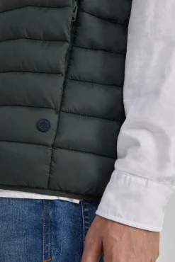 * Chaleco Acolchado Cuello Bomber Botella Discount
