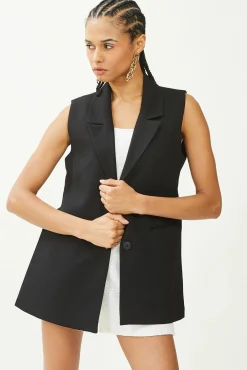 Pimkie Chaleco Blazer Negro Best