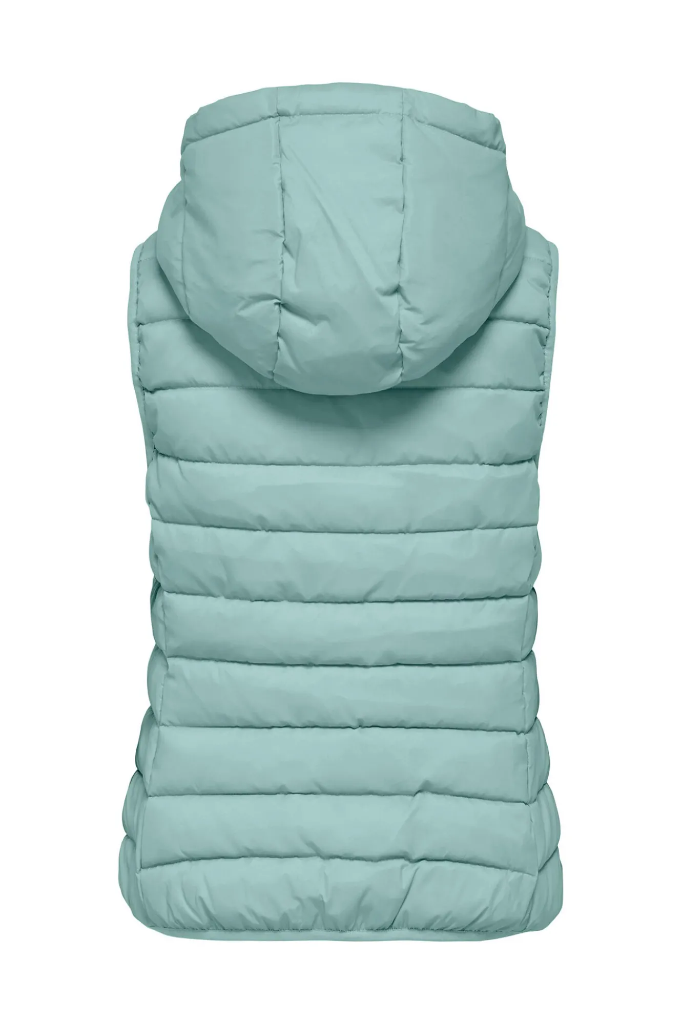 Only Chaleco De Mujer Ultraligero Con Capucha Azul Medio Sale