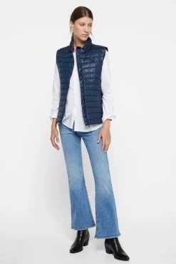Pepe Jeans Chaleco Mujer Acolchado Navy Online