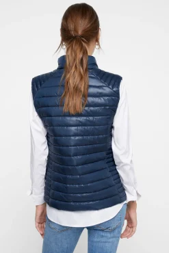Pepe Jeans Chaleco Mujer Acolchado Navy Online