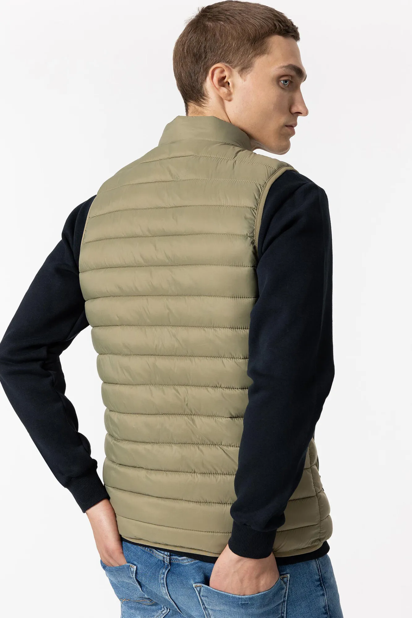 Tiffosi Chaleco Oliver Beige New