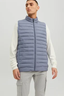 Jack & Jones Chaleco Puffer Azul Medio Sale