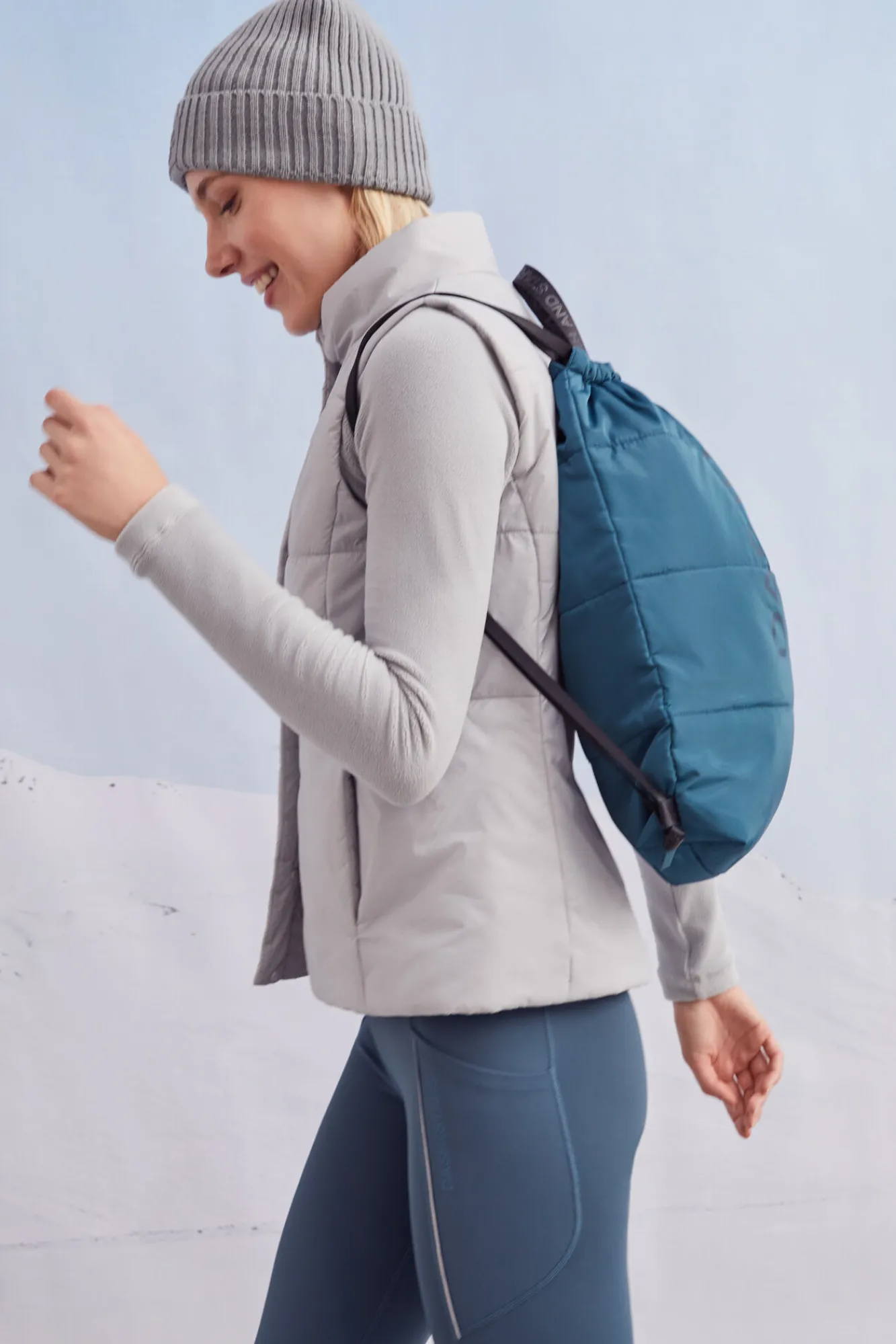 Dash and Stars Chaleco Termico Acolchado Gris Sale