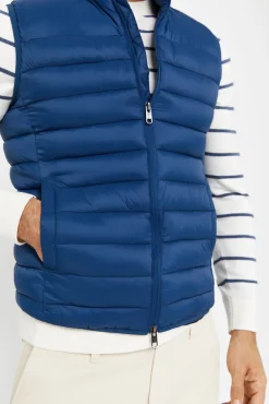 Cortefiel Chaleco Ultraligero Thermolite Azul Hot