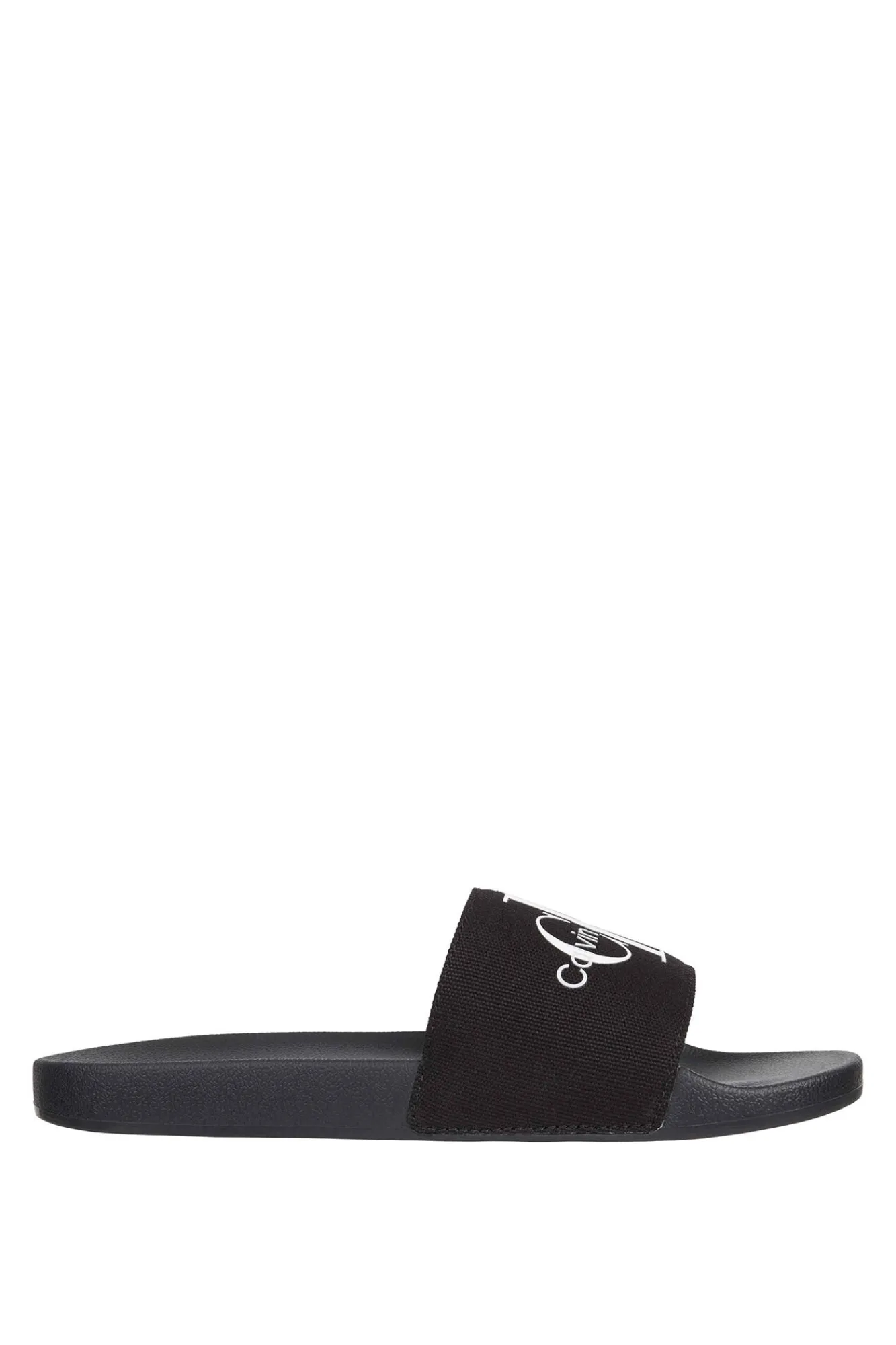 Calvin Klein Chancla Ck Jeans De Mujer Negro Online