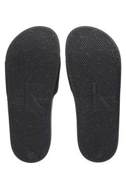 Calvin Klein Chancla Ck Jeans De Mujer Negro Online
