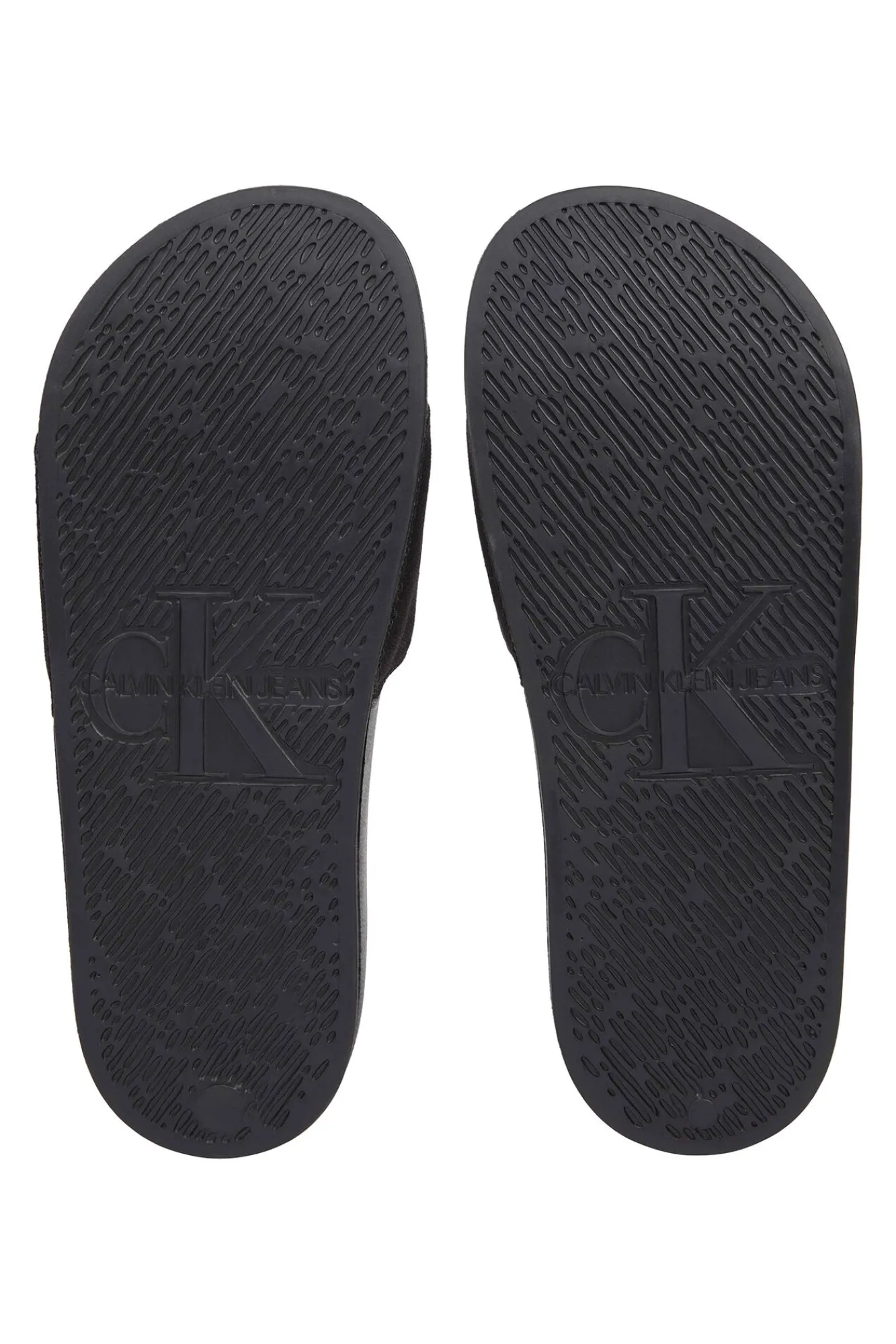 Calvin Klein Chancla Ck Jeans De Mujer Negro Online