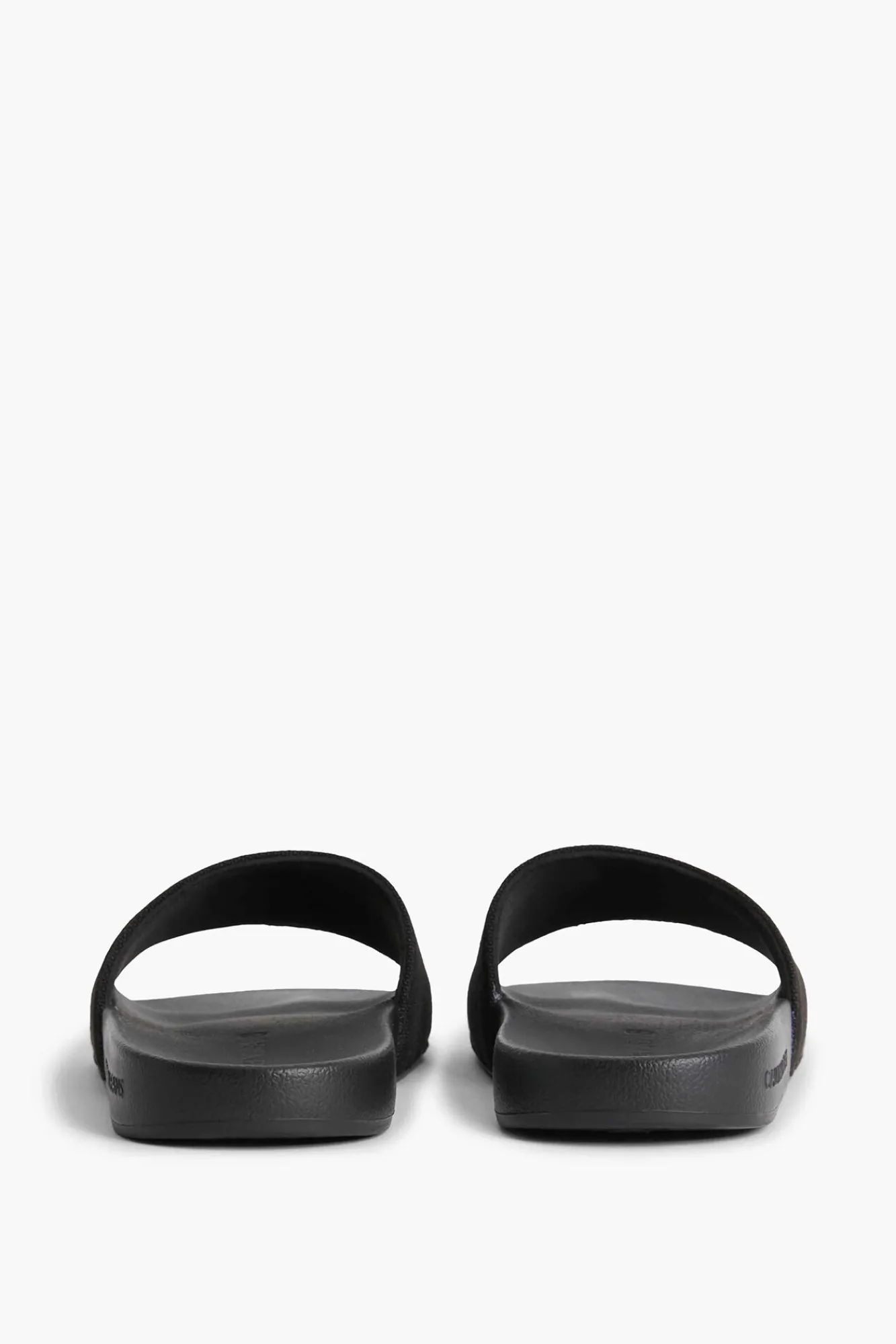 Calvin Klein Chancla Ck Jeans De Mujer Negro Online