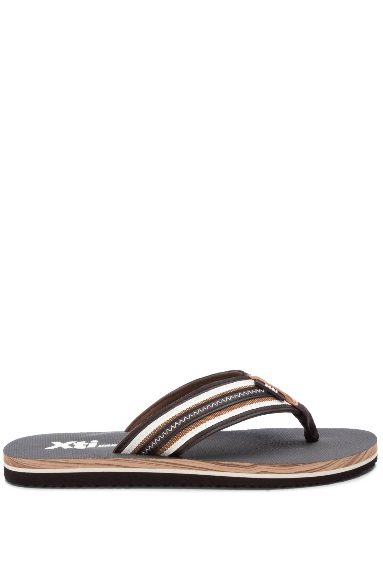 Xti Chancla De Hombre, Tostado Outlet