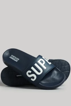 Superdry Chanclas De Piscina Code Core Navy New