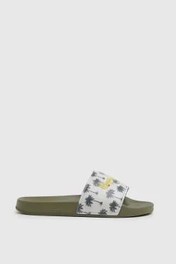 Pepe Jeans Chanclas De Playa Kaki Sale