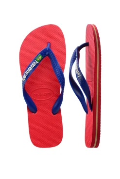 Havaianas Chanclas Hav. Brasil Logo Rojo Online