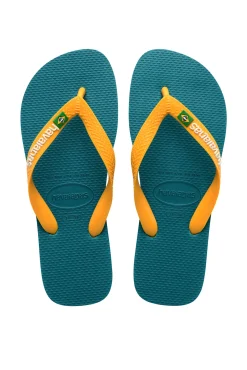 Havaianas Chanclas Hav. Brasil Logo Turquesa Best