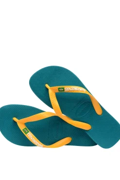 Havaianas Chanclas Hav. Brasil Logo Turquesa Best