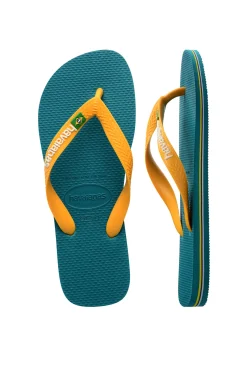 Havaianas Chanclas Hav. Brasil Logo Turquesa Best