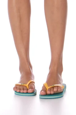 Havaianas Chanclas Hav. Brasil Logo Turquesa Best
