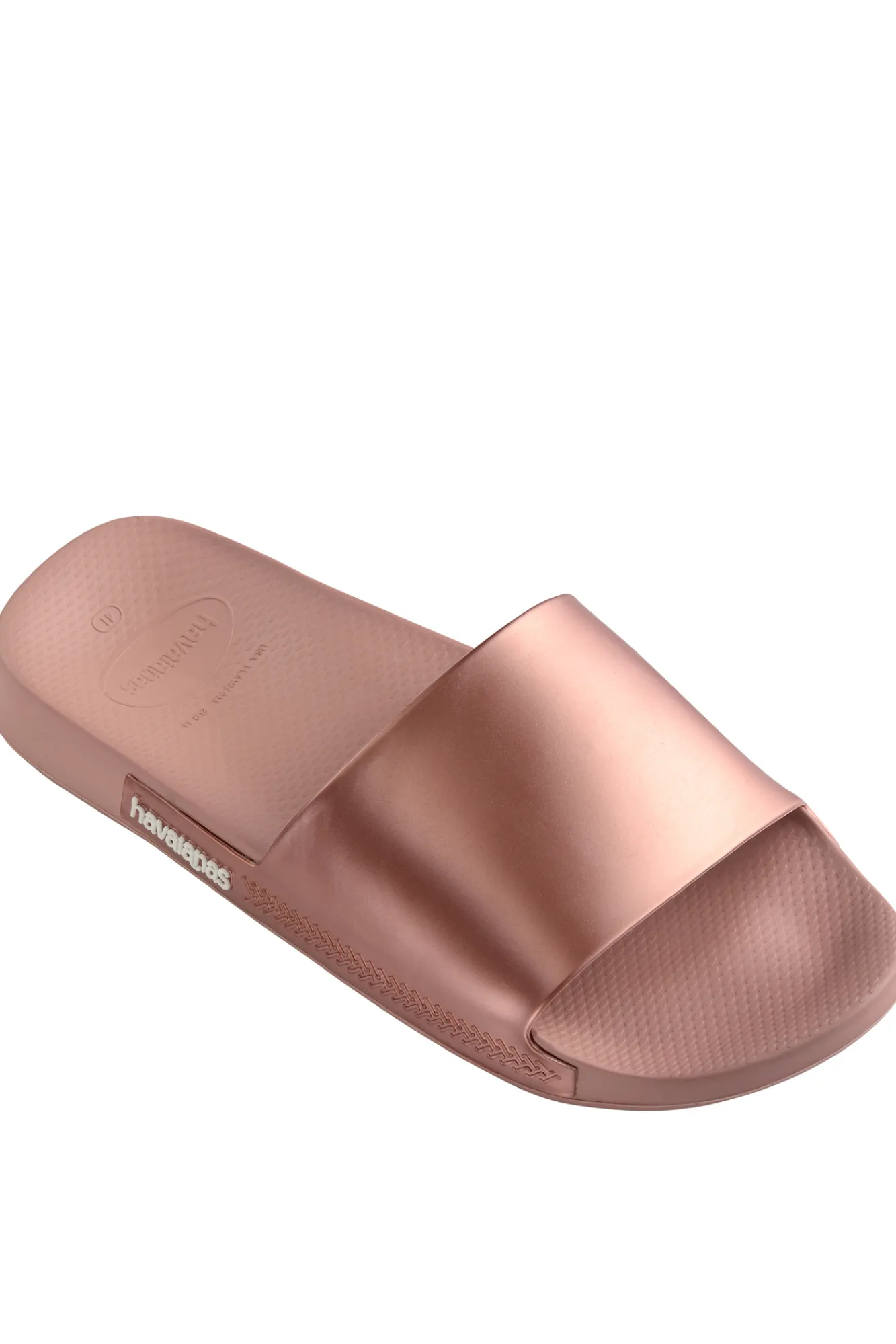 Havaianas Chanclas Hav. Slide Classic Metallic Rosa New