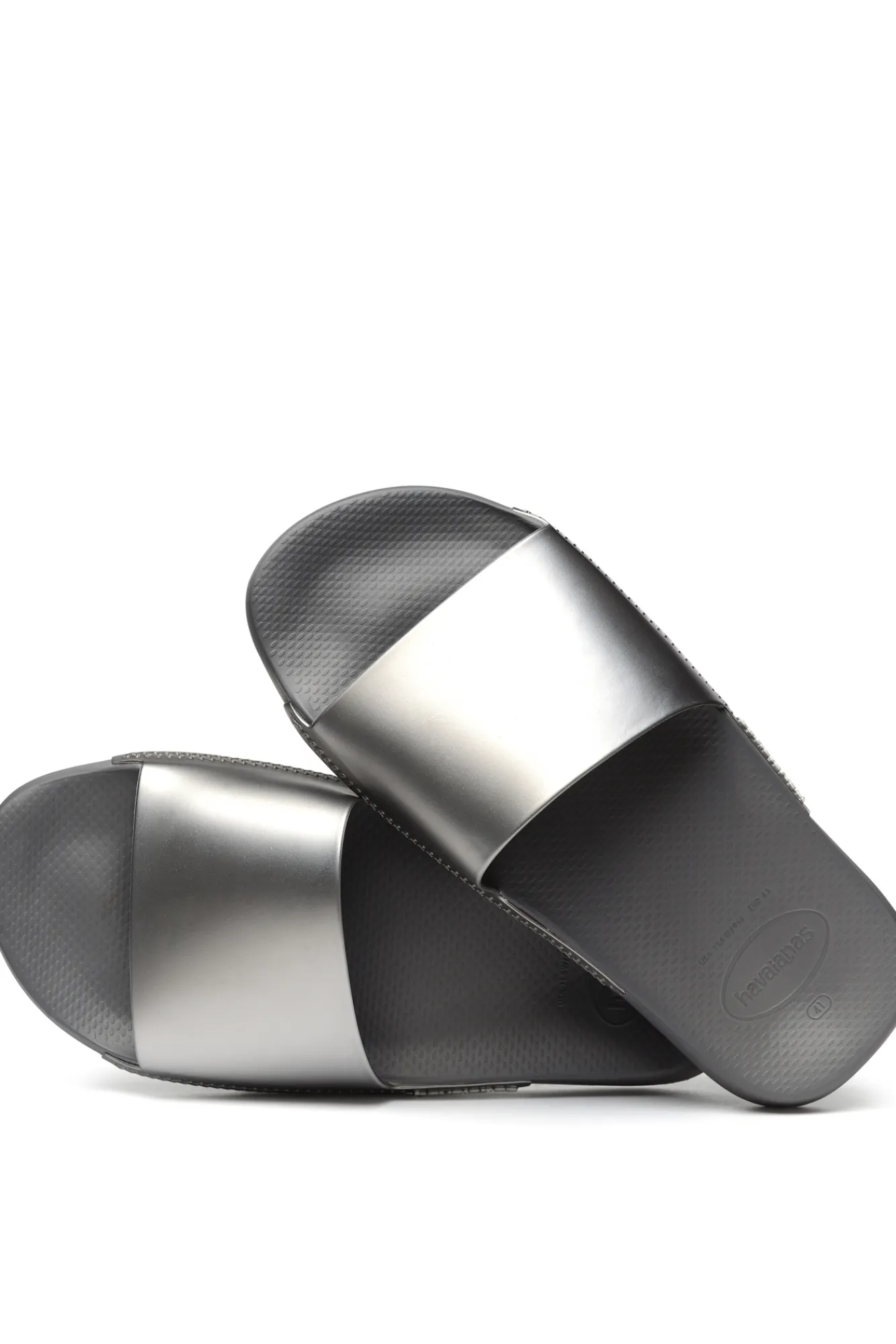 Havaianas Chanclas Hav. Slide Classic Metallic Gris Best